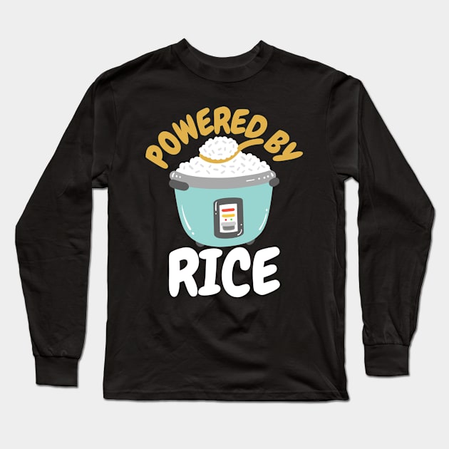 Rice Filipino Asian Food Philippines Long Sleeve T-Shirt by KAWAIITEE